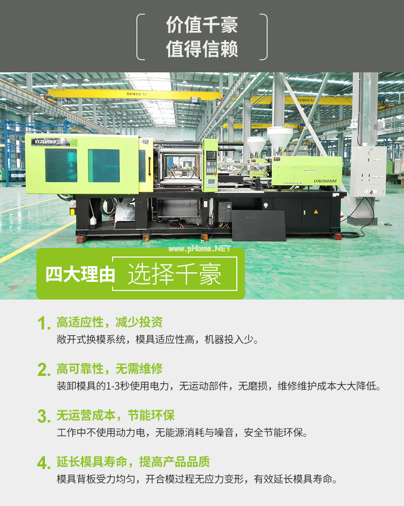 注塑机快速换模系统---千豪磁电品牌